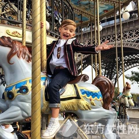 太萌了 以后如果有儿子一定要这样穿