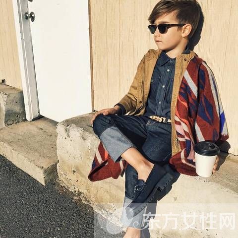 太萌了 以后如果有儿子一定要这样穿