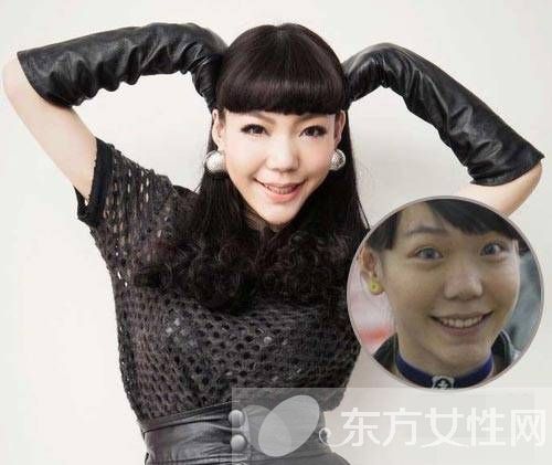 柳岩晒素颜照网友直呼吓死人 各路明星素颜照大曝光