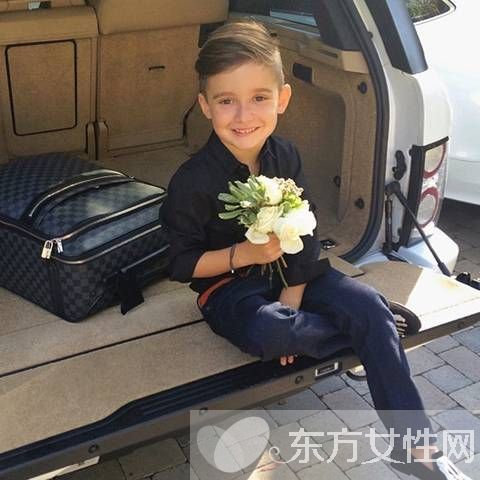 太萌了 以后如果有儿子一定要这样穿