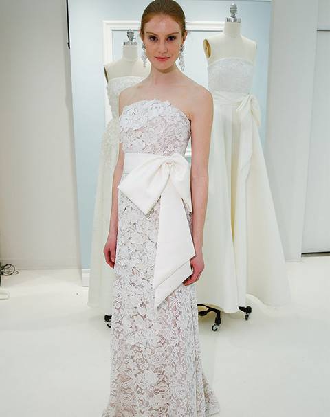纽约新娘时装周 这辈子梦寐以求的15件新品婚纱