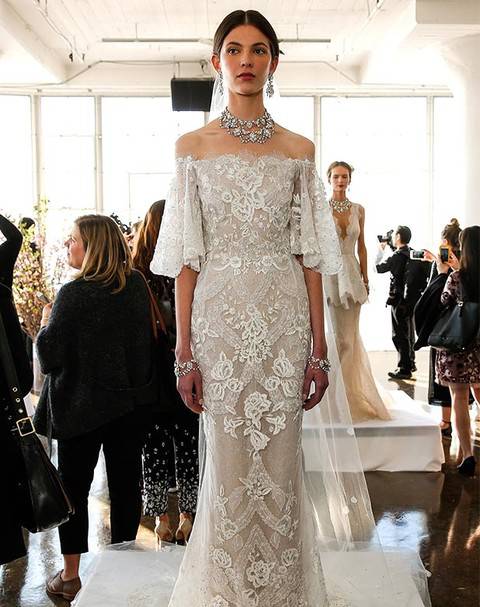 纽约新娘时装周 这辈子梦寐以求的15件新品婚纱