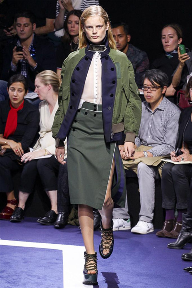 Sacai 2015春夏女装流行发布