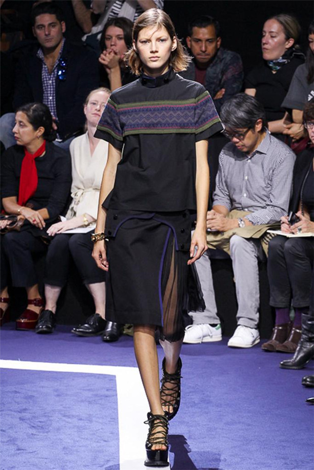 Sacai 2015春夏女装流行发布