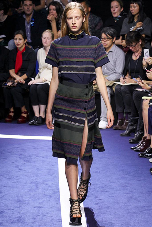 Sacai 2015春夏女装流行发布
