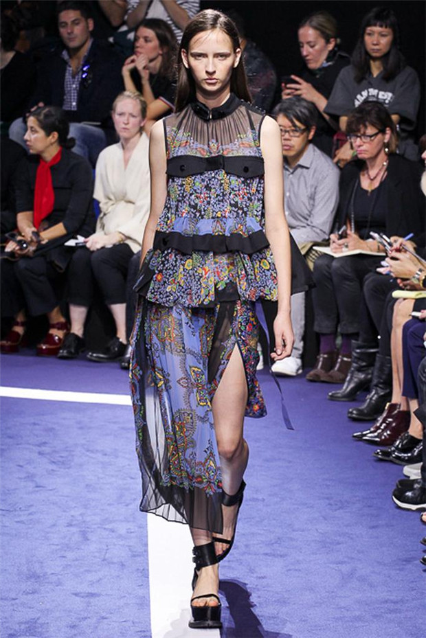 Sacai 2015春夏女装流行发布