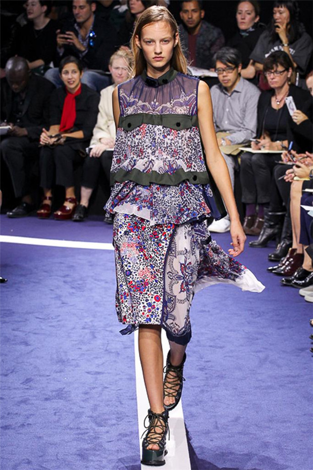 Sacai 2015春夏女装流行发布