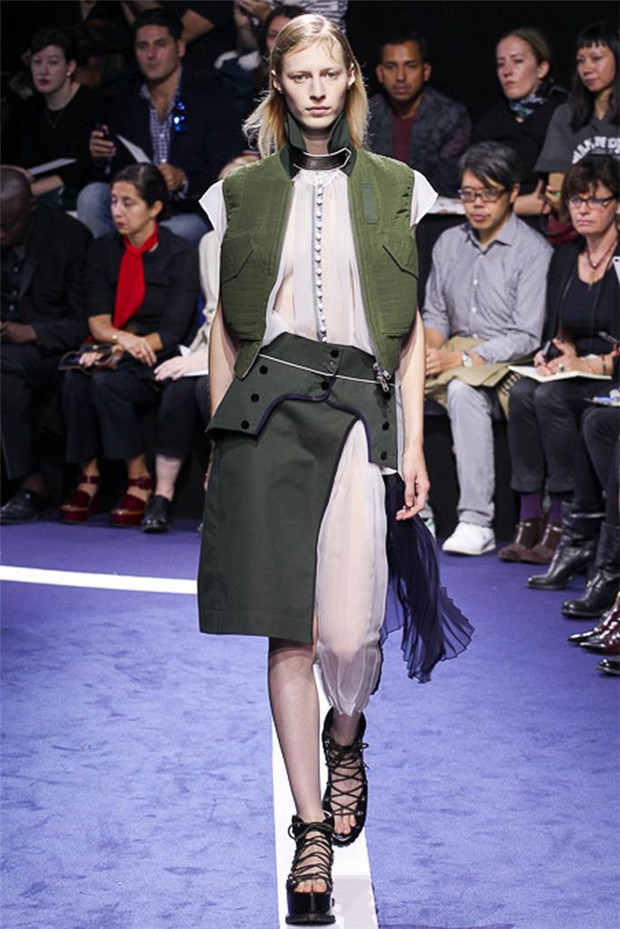 Sacai 2015春夏女装流行发布