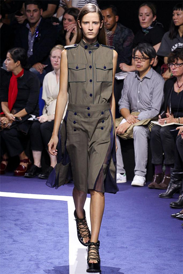 Sacai 2015春夏女装流行发布