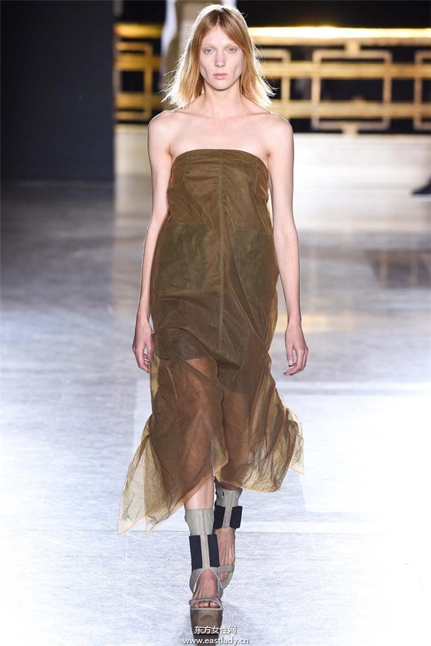 Rick Owens 2015春夏女装流行发布