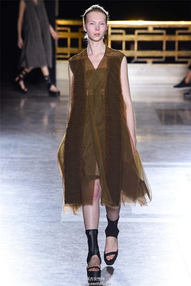 Rick Owens 2015春夏女装流行发布