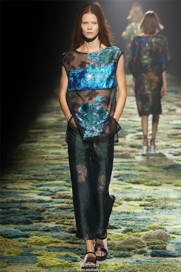 Dries Van Noten 2015春夏女装流行发布