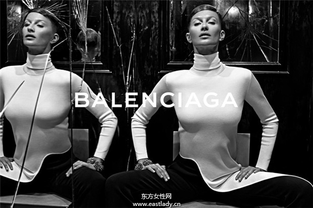 Balenciaga 2014秋冬女装系列广告大片