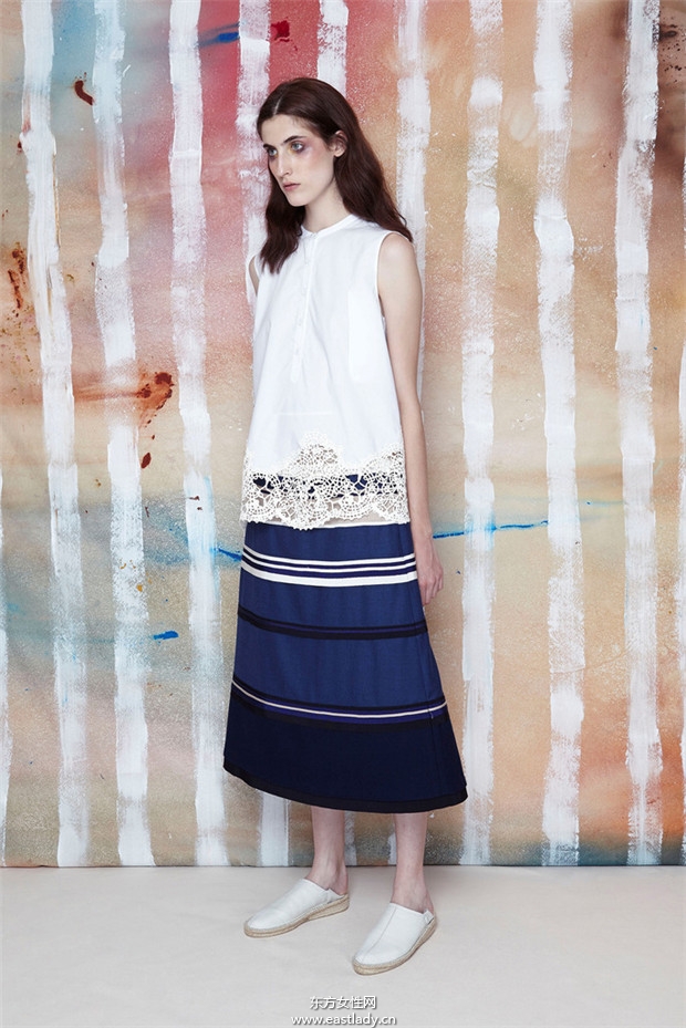 Derek Lam 10 Crosby 2015服装度假系列鉴赏