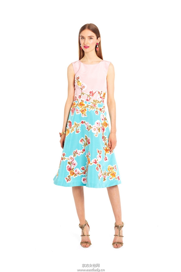 Oscar de la Renta 2015服装度假系列鉴赏