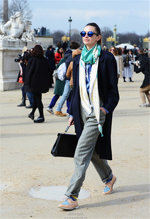 Tommy Ton巴黎时装周2014秋冬新品发布