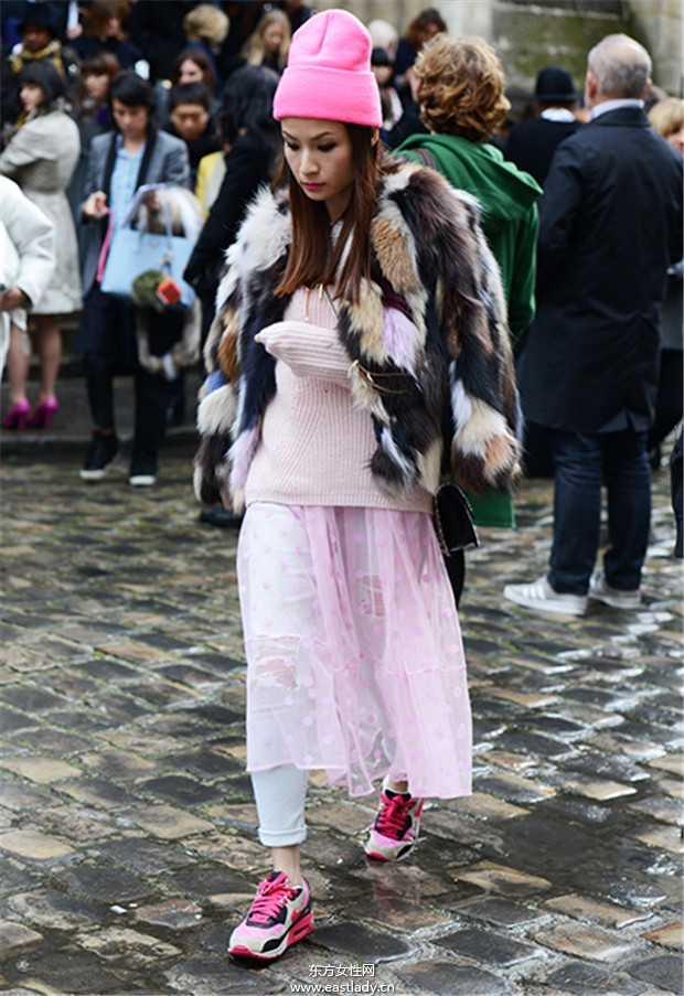 Tommy Ton巴黎时装周2014秋冬新品发布