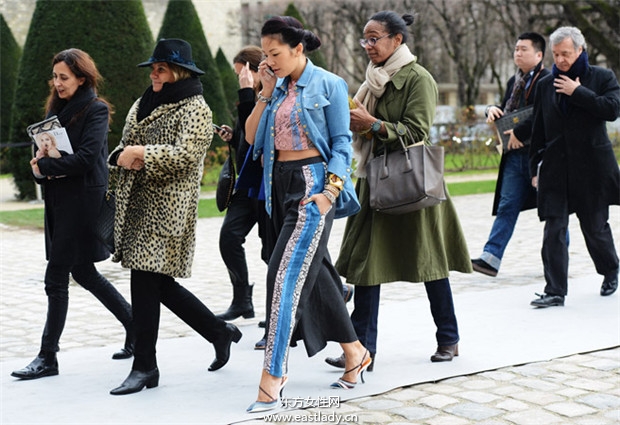 Tommy Ton巴黎时装周2014秋冬新品发布