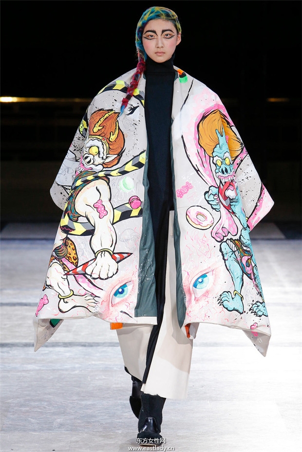 Yohji Yamamoto巴黎时装周2014秋冬新品发布