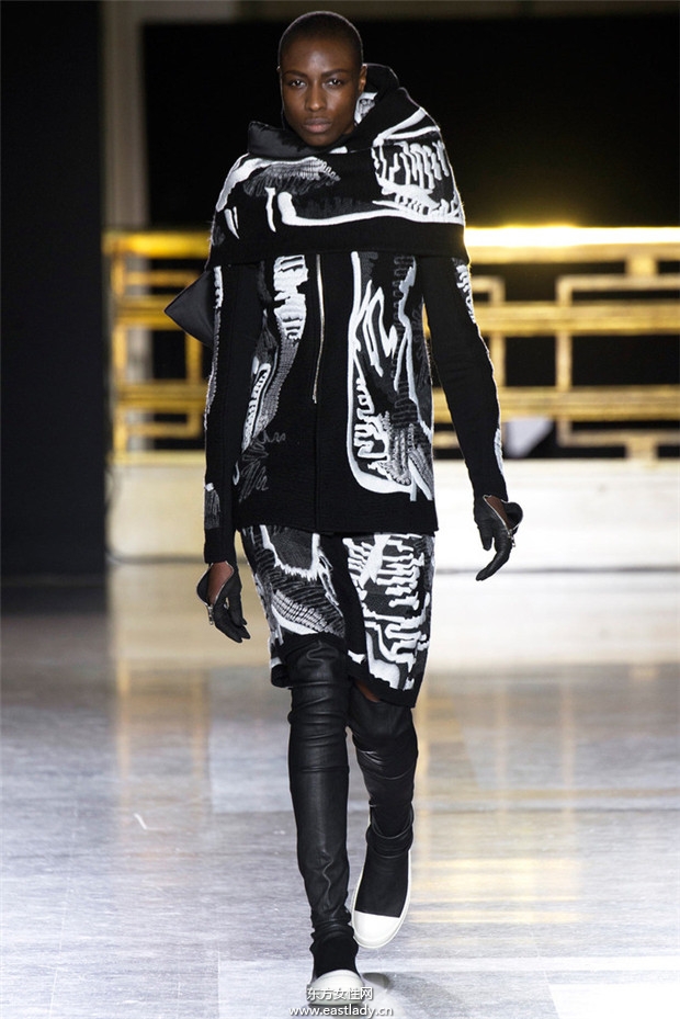 Rick Owens巴黎时装周2014秋冬新品发布