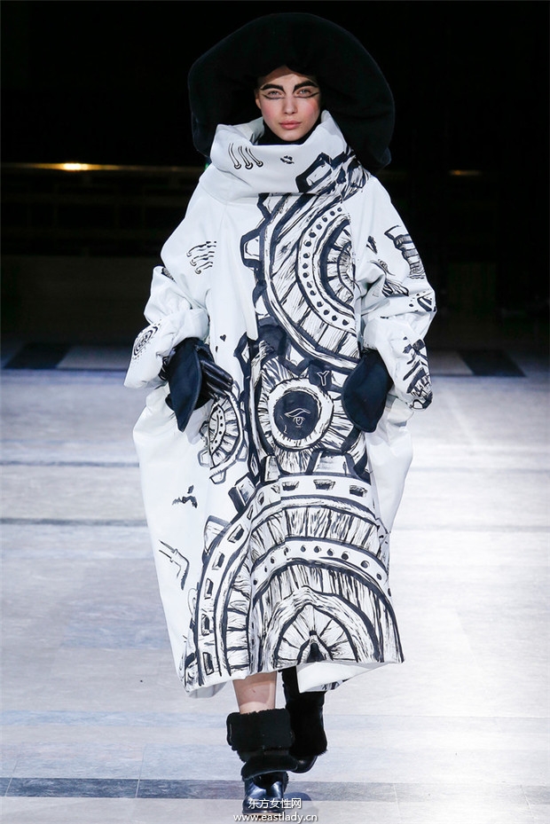 Yohji Yamamoto巴黎时装周2014秋冬新品发布