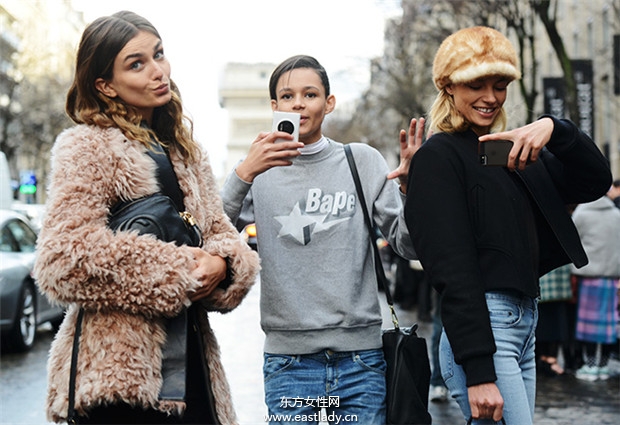 Tommy Ton巴黎时装周2014秋冬新品发布