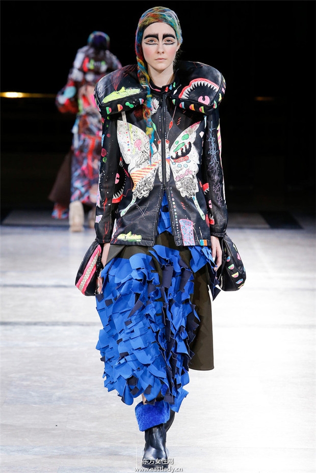 Yohji Yamamoto巴黎时装周2014秋冬新品发布