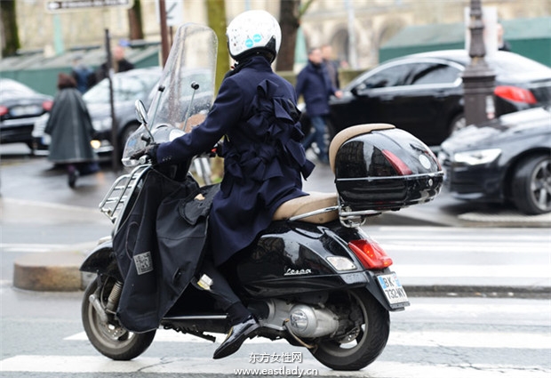 Tommy Ton巴黎时装周2014秋冬新品发布