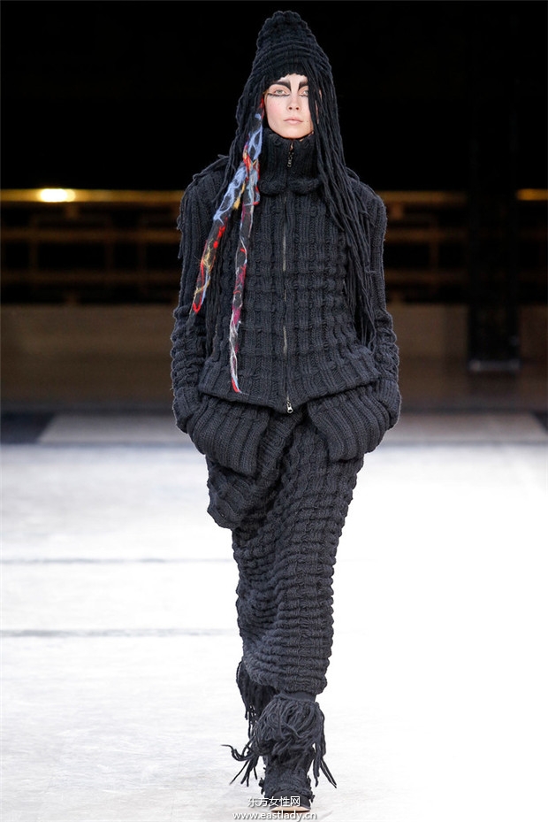 Yohji Yamamoto巴黎时装周2014秋冬新品发布