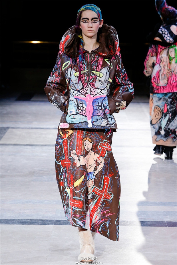 Yohji Yamamoto巴黎时装周2014秋冬新品发布