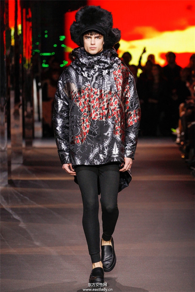 Moncler Gamme Rouge巴黎时装周2014秋冬新品发布