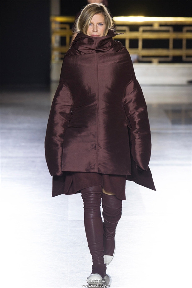 Rick Owens巴黎时装周2014秋冬新品发布