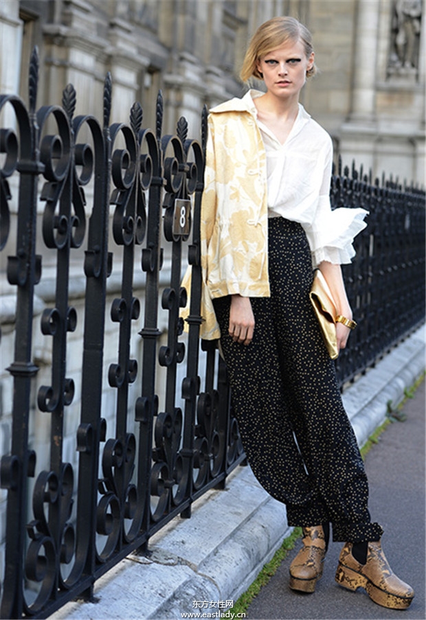 Tommy Ton巴黎时装周2014秋冬新品发布