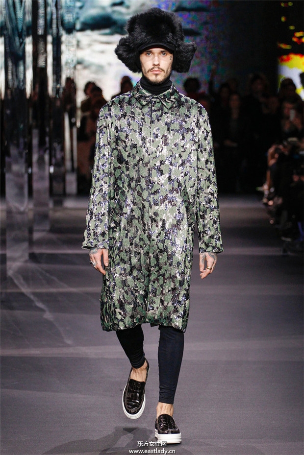 Moncler Gamme Rouge巴黎时装周2014秋冬新品发布