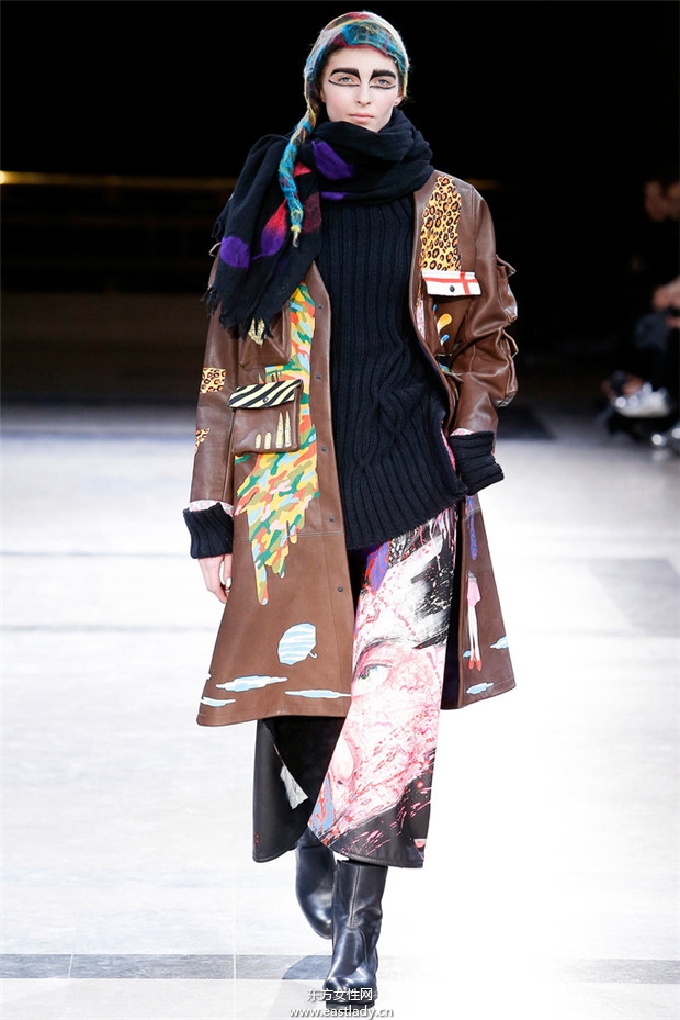 Yohji Yamamoto巴黎时装周2014秋冬新品发布