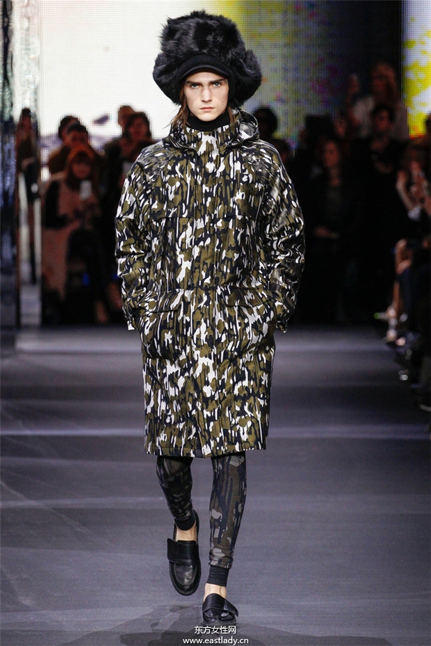 Moncler Gamme Rouge巴黎时装周2014秋冬新品发布