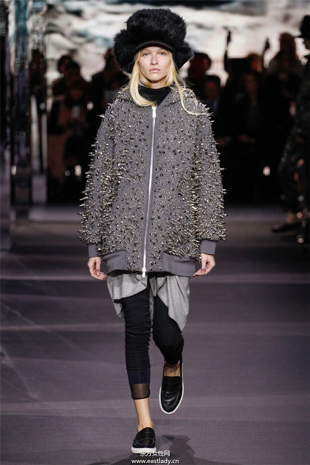Moncler Gamme Rouge巴黎时装周2014秋冬新品发布