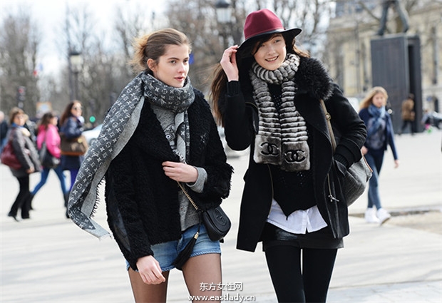 Tommy Ton巴黎时装周2014秋冬新品发布