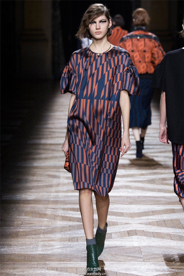 Dries Van Noten巴黎时装周2014秋冬新品发布