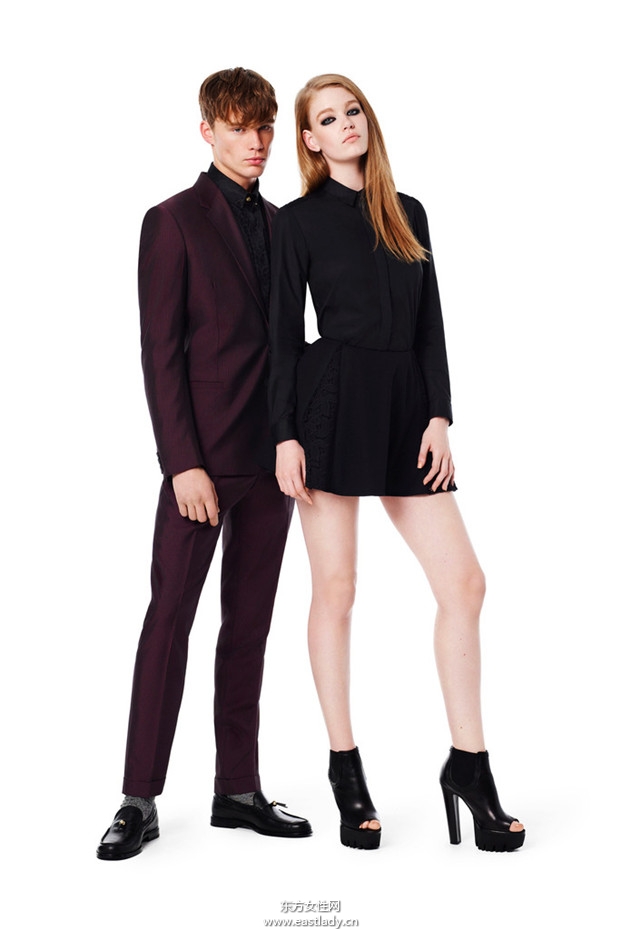 Versus Versace米兰时装周2014秋冬新品发布