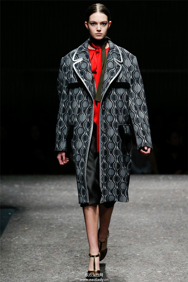 Prada米兰时装周2014秋冬新品发布