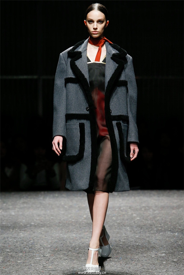 Prada米兰时装周2014秋冬新品发布