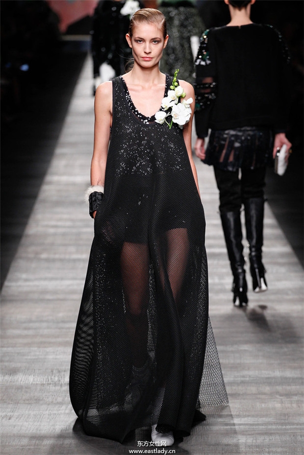 Fendi米兰时装周2014秋冬新品发布