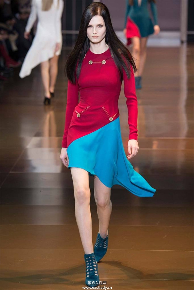 Versace米兰时装周2014秋冬新品发布