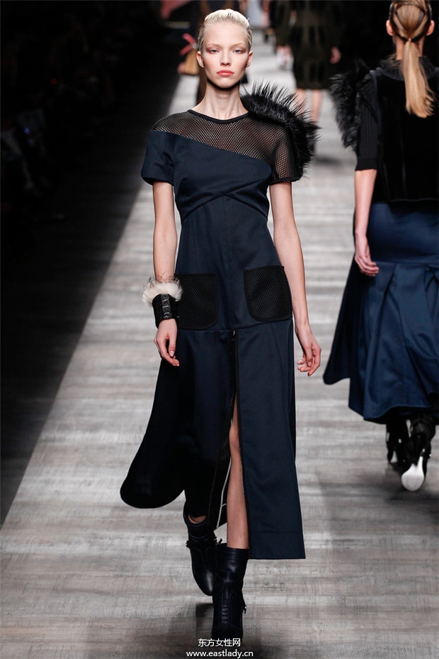 Fendi米兰时装周2014秋冬新品发布