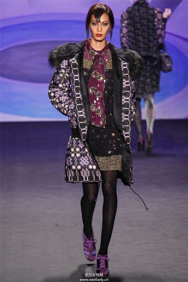 Anna Sui纽约时装周2014秋冬新品发布