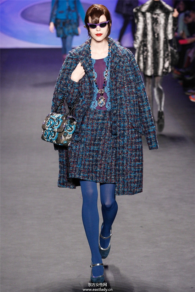 Anna Sui纽约时装周2014秋冬新品发布