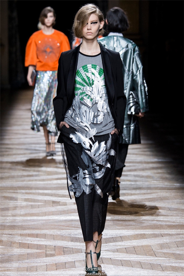Dries Van Noten巴黎时装周2014秋冬新品发布