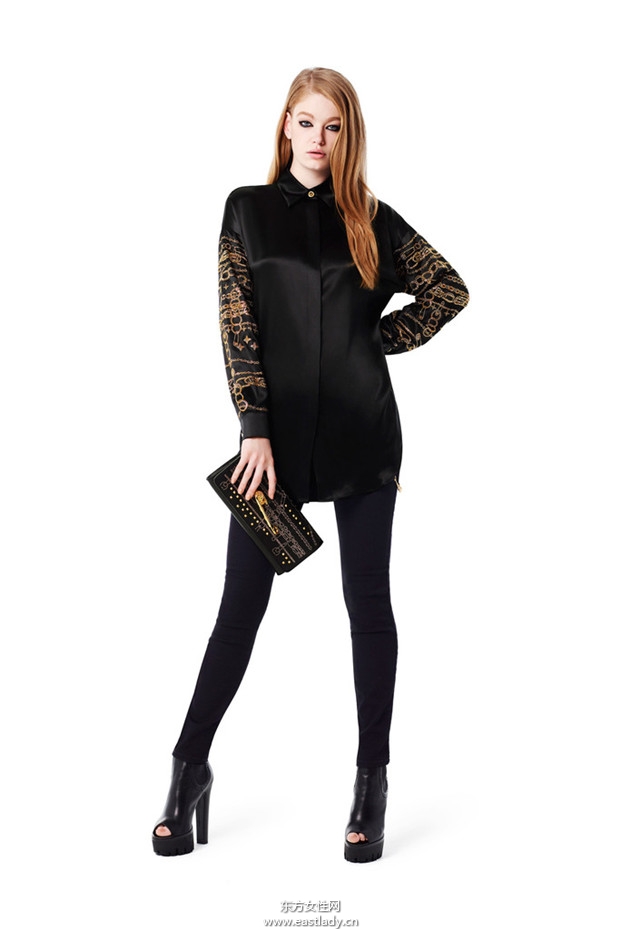 Versus Versace米兰时装周2014秋冬新品发布