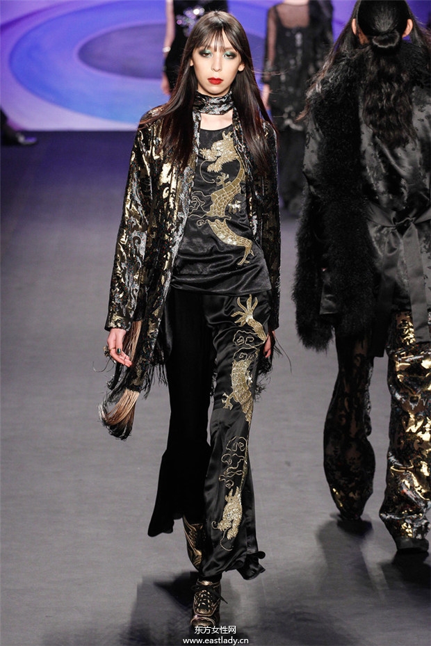 Anna Sui纽约时装周2014秋冬新品发布